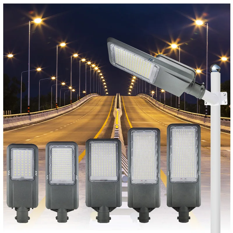 High-Power Aluminum Street Lamp SMD 3030 LED Light IP66 Waterproof 50w-300w AC Electric for Garden Road Highway Ce Certified