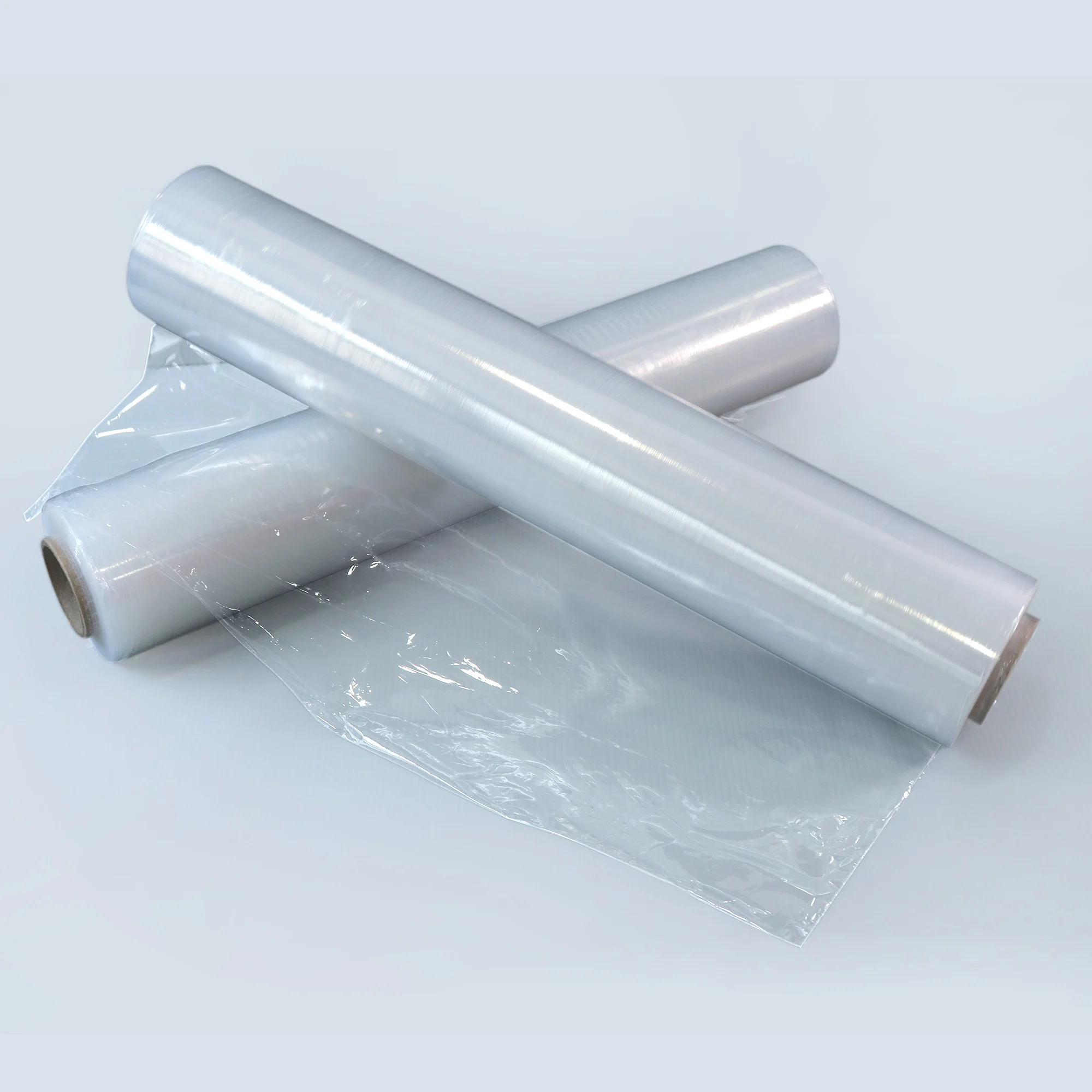 Wholesales With High Quality Weight Customize Micron Pallet Stretch Film Transparent Hot Melt Carton Wrapping