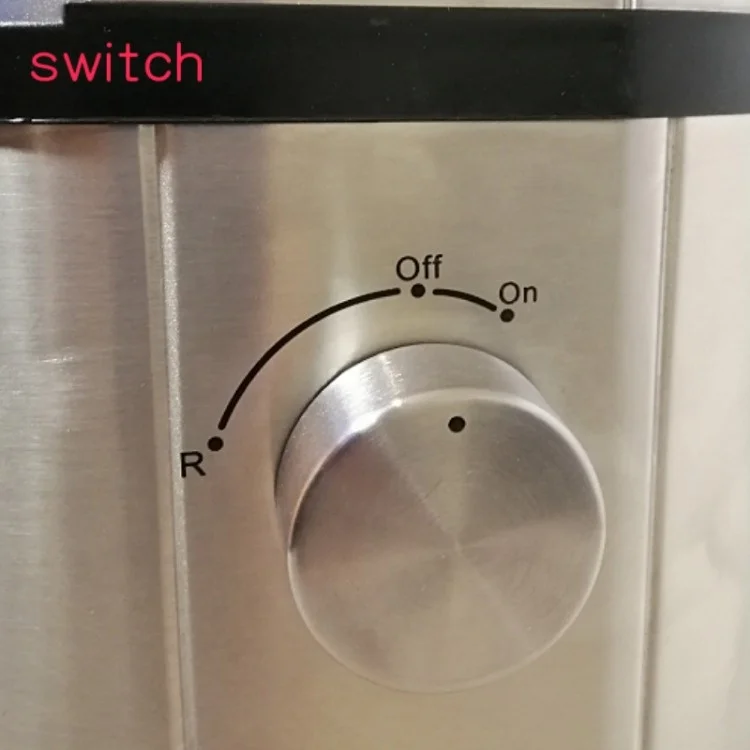 Hot Sell Product Big Feeding Tube Cold Press Slow Juicer Extractor For Juicers, Soy Milk, Ice Cream Milkshakes, Etc