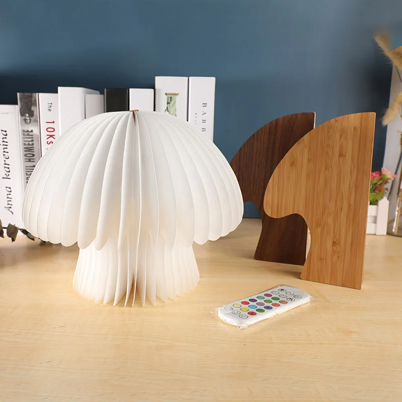 
The latest design of a portable mushroom lamp that can be used in any place 