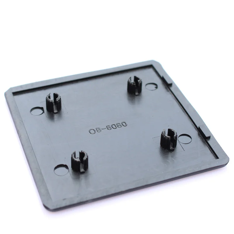 Professional Manufacture Promotion Price T Slot Black Cover Cap  20mm Modular Dimension End Caps