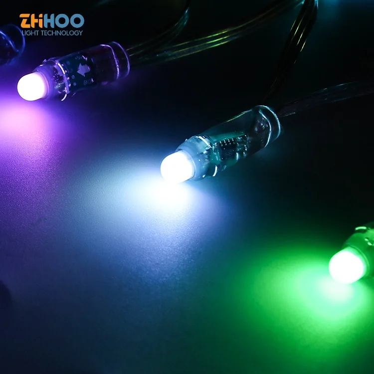 12mm mini pixel point light source DC12V RGB WS2811 high brightness LED Christmas light
