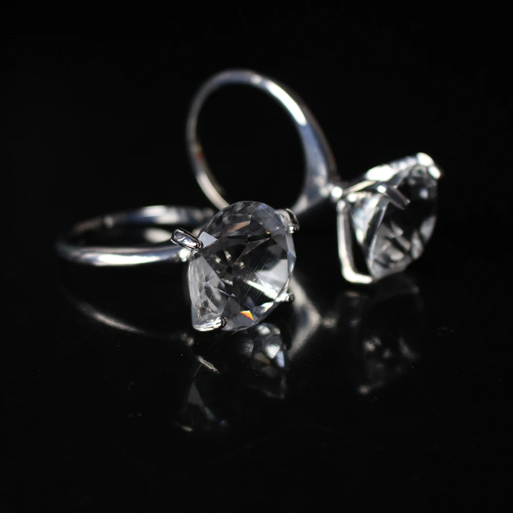 MH-C033 Crystal Napkin Ring for Wedding Table Decoration Diamond Napkin Ring
