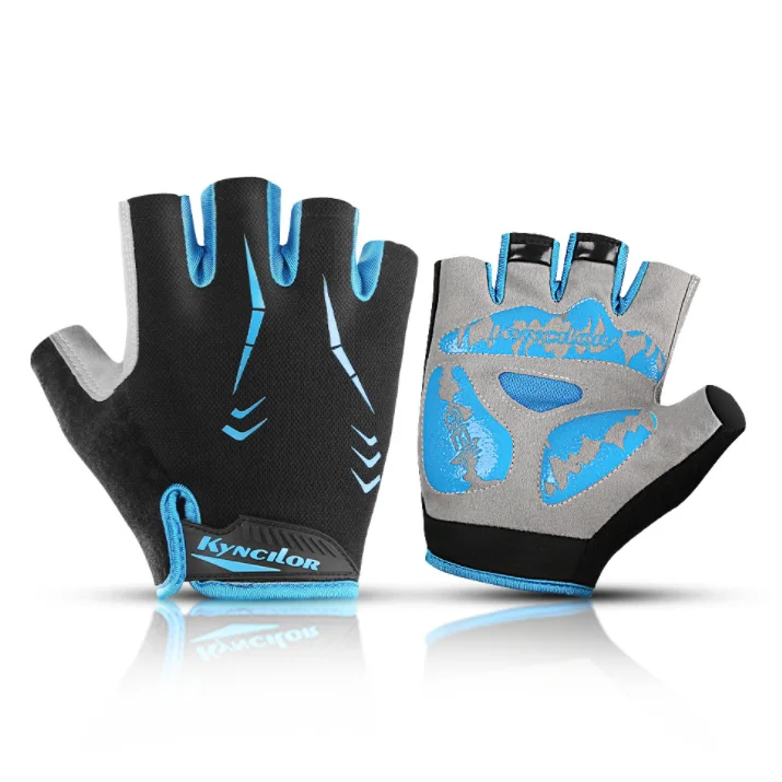 Hot sale Breathable Anti Slip and friction-resistance training half-finger wrist  fitness gloves for riding