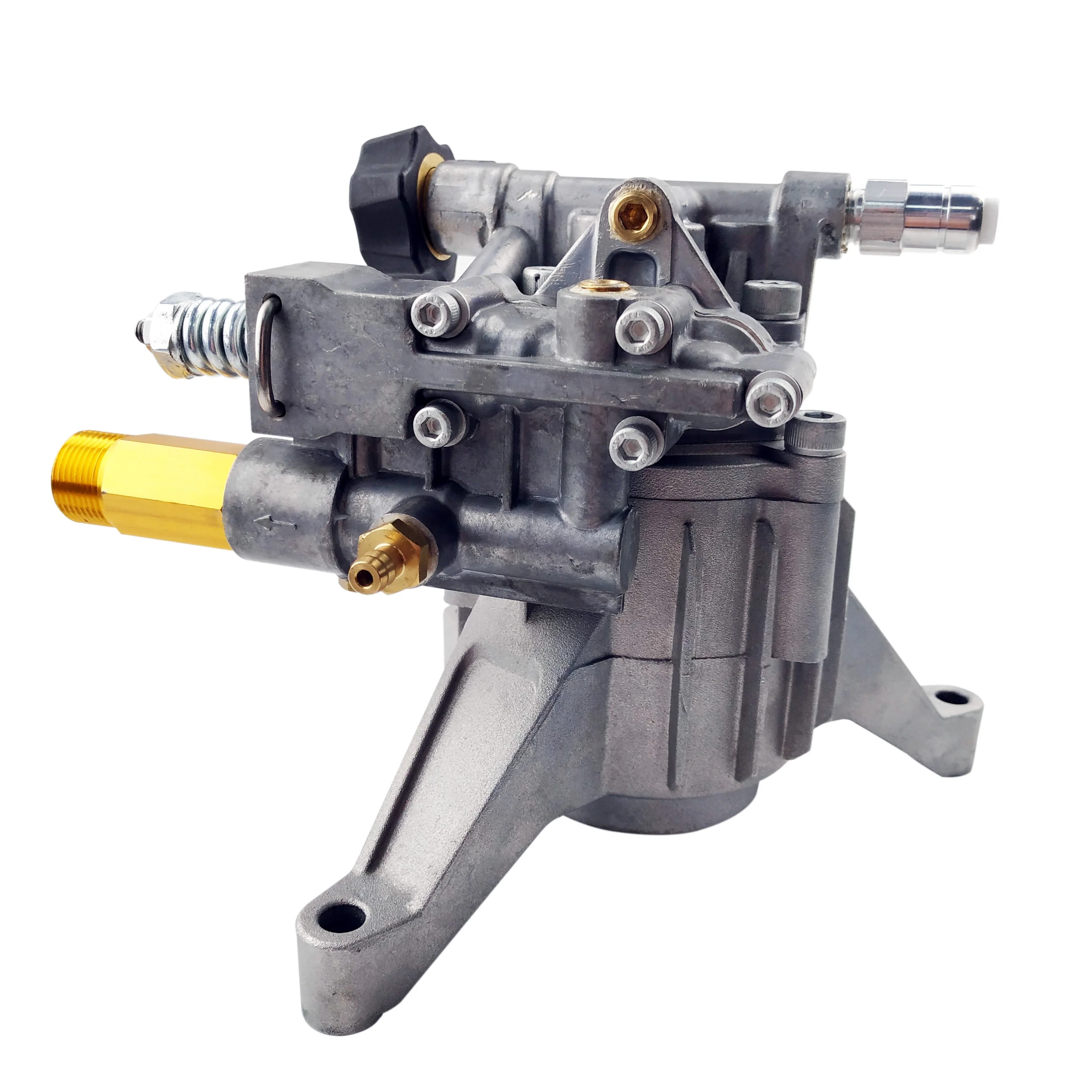 OEM 2800PSI 3400rpm 190bar Vertical Axial Radial Drive car washing aluminum pump head for 200cc gasoline cleaner washer engine