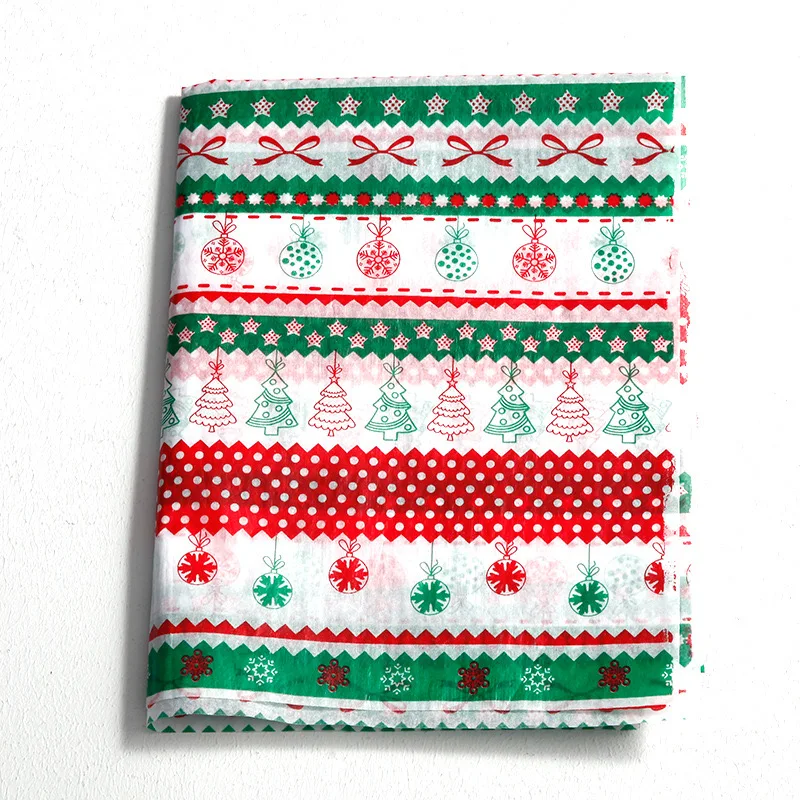 Recycled 30gsm Red Rapping Tissue Paper Christmas Wrapping Paper For Gift