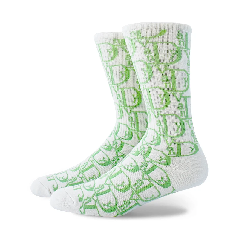 Wholesale Custom Socks High Quality Combed Cotton 100% Inspection Design Your Logo Custom Socks