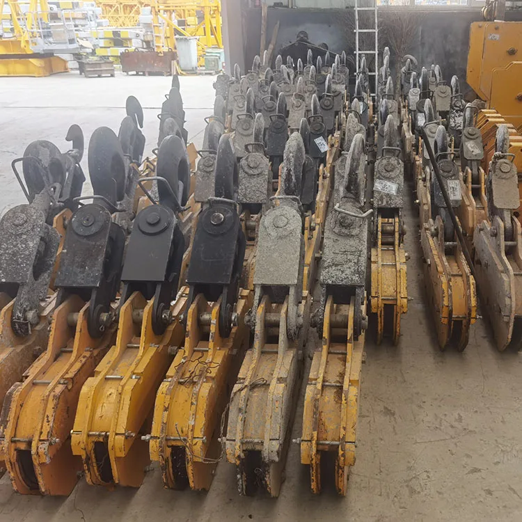 China Manufacture Construction Machinery 6Ton Flat Top Tower Crane