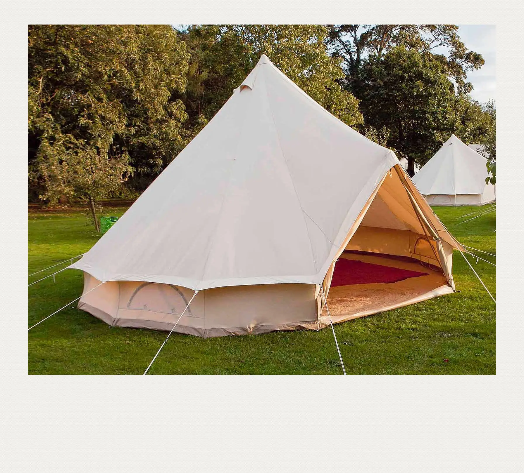 Canvas sahara tent bell tent