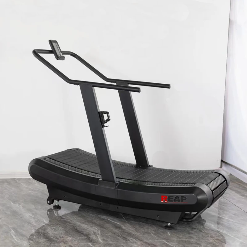 Commerical Heavy Duty Self-generating Unpowered Treadmill Air Runner Non-motorized Unpowered LED Curve Treadmill With Resistance