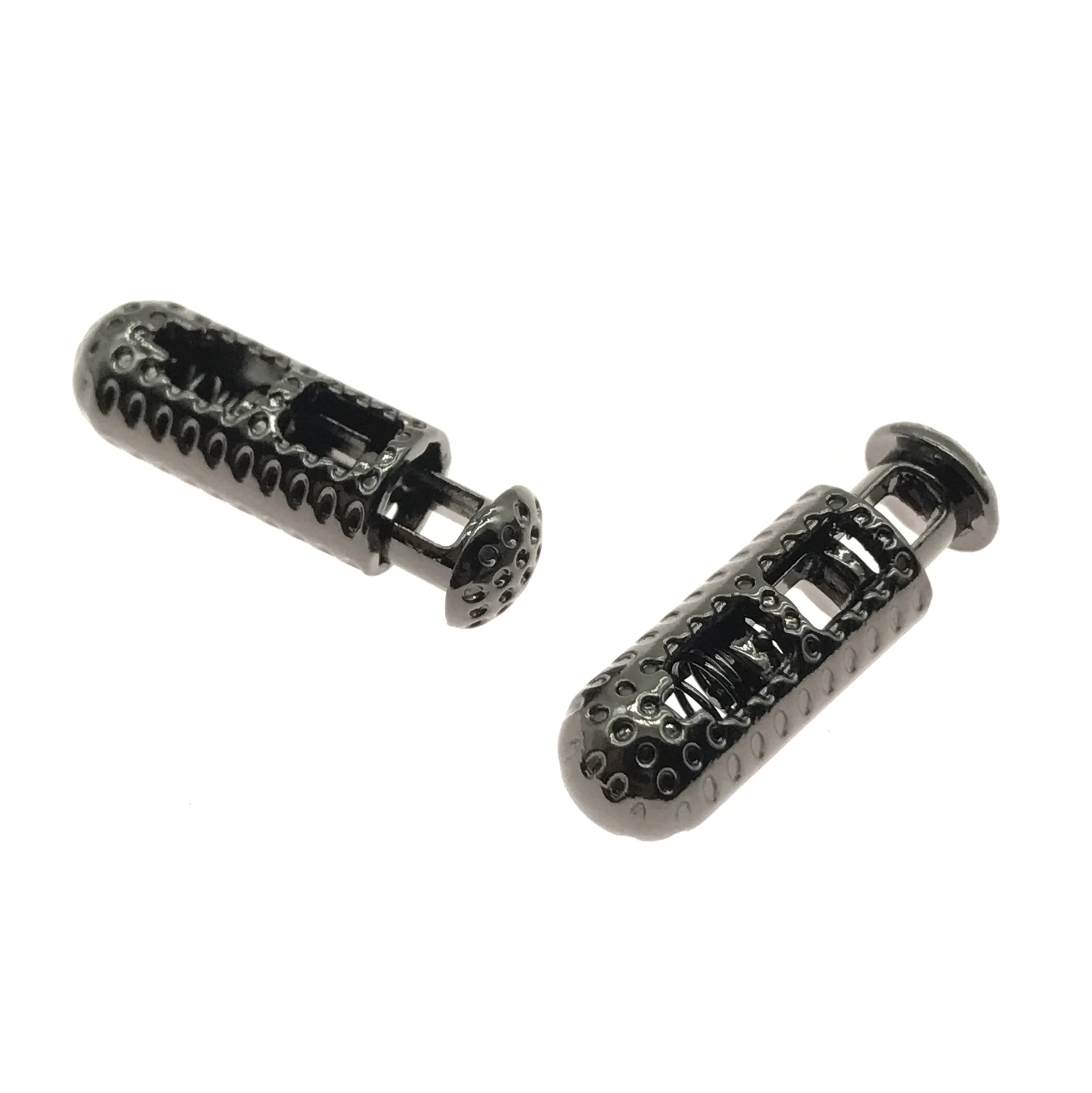 Новейшая металлическая пружинная Блокировка шнура, регулируемая застежка, эластичная переключатель