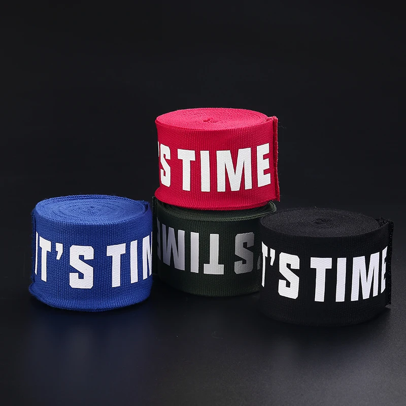 Innstar Gauze Boxing Wraps 3m 5m Bandage Boxing Hand Wraps Custom Elastic Hand Wraps for Boxing Cotton Blend