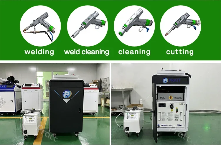 Pratt 6000w 4 in 1 Laser Welding Machine 3000w 1500w Latest Price