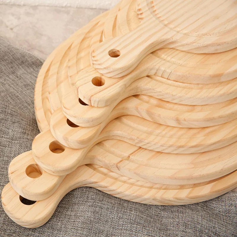 Best Selling Pine Wood Pizza Board Bread Cheese Pizza Wooden Board