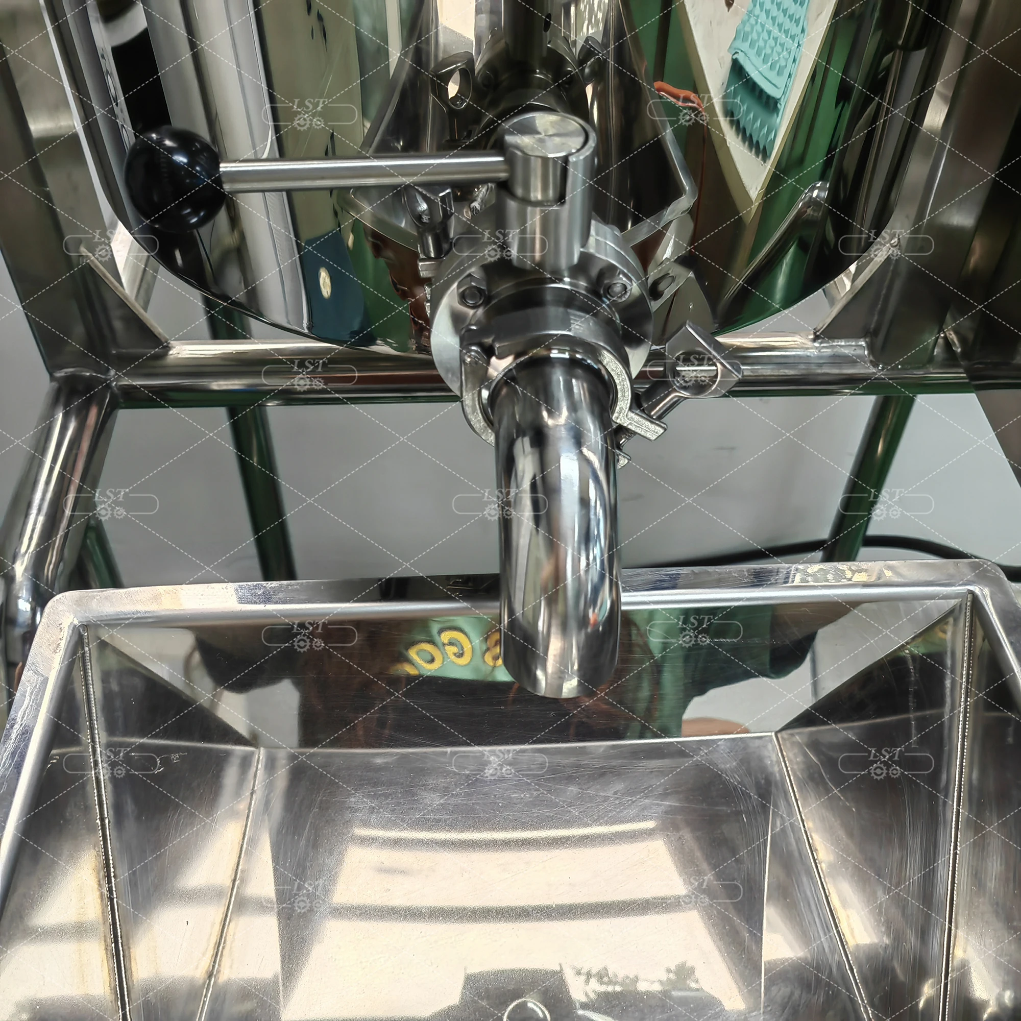 LST pectin gelatin gummy bear depositor with 20L gummy syrup booking machine
