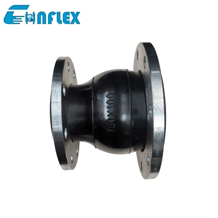 Reduced NBR Rubber Joint High Temperature Resistance Flanged Rubber Bellows
