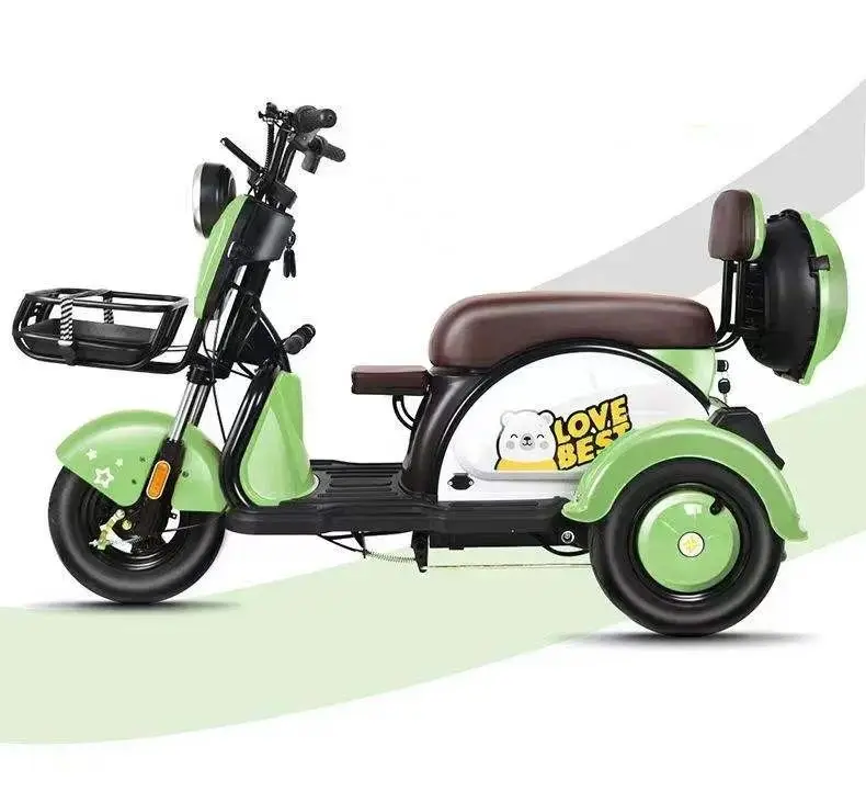 Hot Sale Reliable Quality electric tricycle 3 wheels two seats adults electric tricycle with passenger