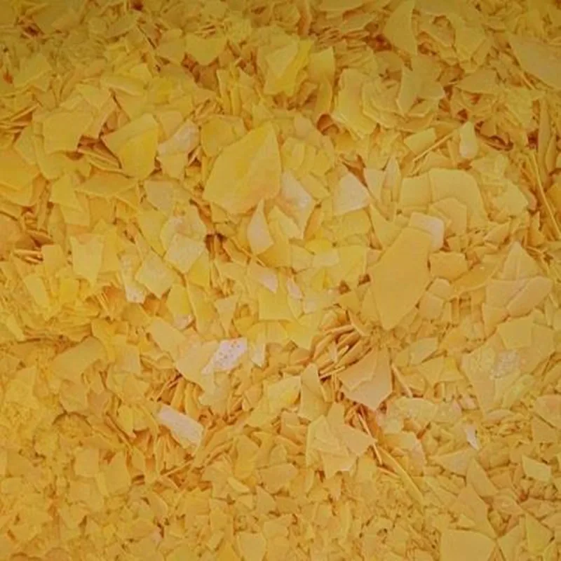 Высококачественный сульфид натрия 60% красные и желтые хлопья