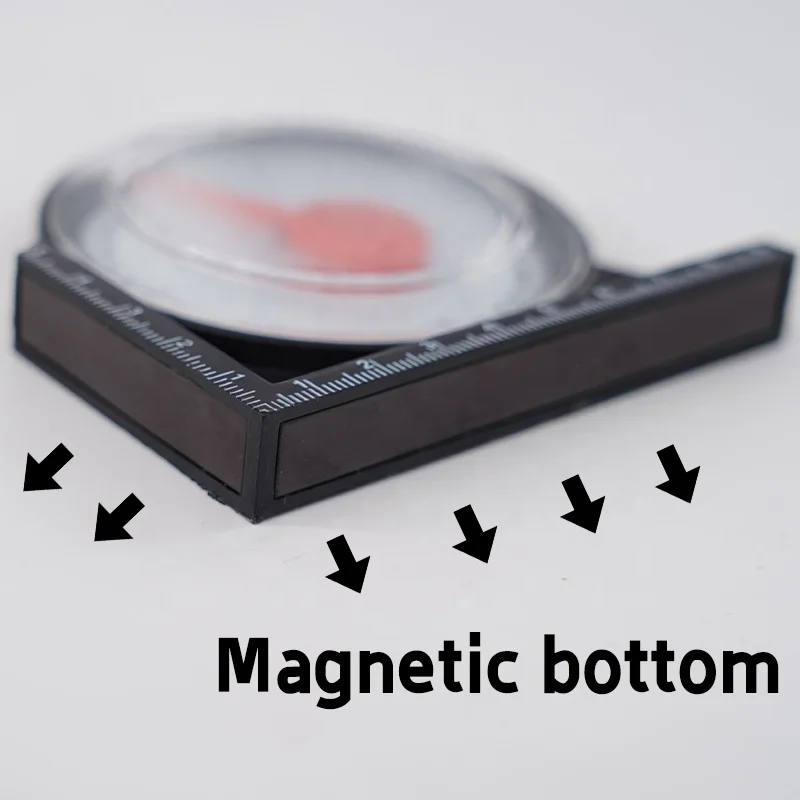Clinometer With Magnetic Base slope angle meter Mini Inclinometer Protractor Tilt Level Meter Angle Finder