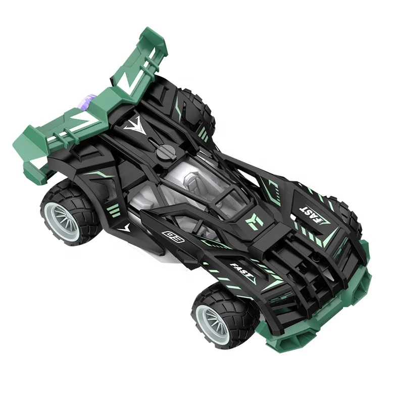 High-Speed 2.4G RC Car 1:16 Scale Spray 6-Channel Remote Control Drift Car Electric Hobby Metal Model for Children