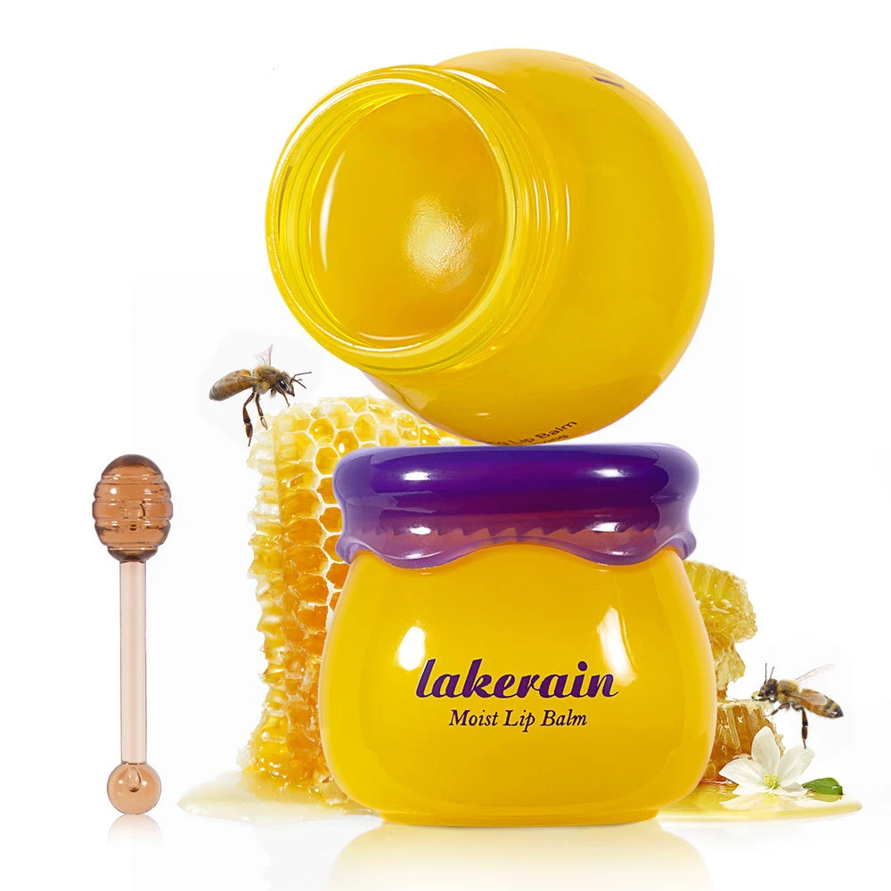 
Wholesale Day and Night Lip Care Product Repair Lip Mask Natural Honey Cherry Fade Lines Lightening Deeply Moisturizing Lip Balm 