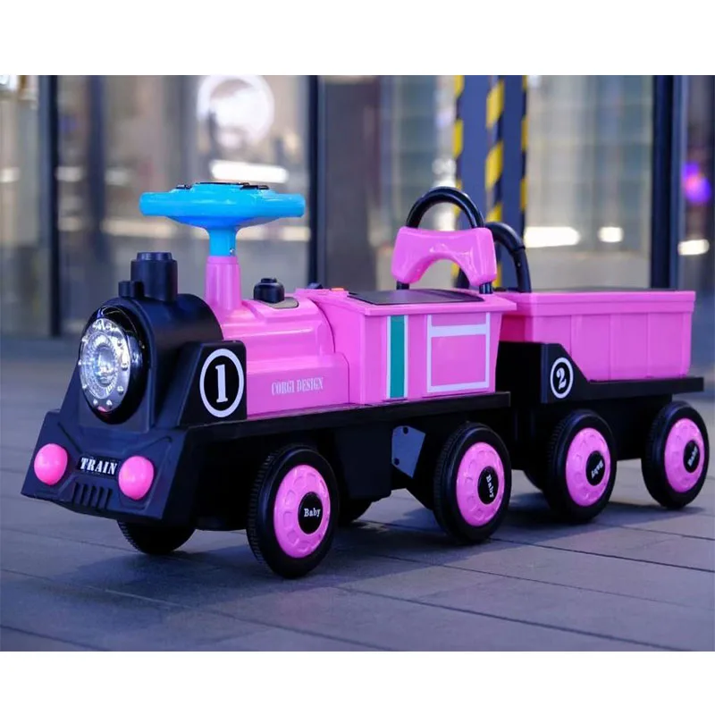 High Quality Wholesale Kindergarten Outdoor Playground Trains