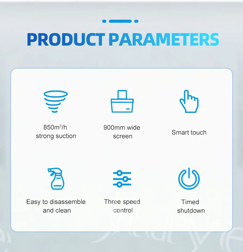 blue color or other color to choose cooker hood for kitchen smart range hood with filter competitive price kitchen hood