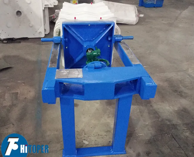 Очистка сточных вод, маленький ручной фильтр-пресс, винтовой домкрат, прессованный фильтр для продажи