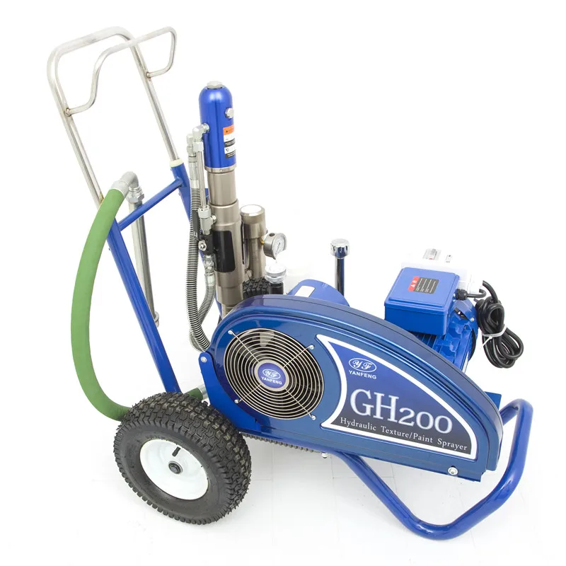 YANFENG GH200 Heavy Duty Putty Electrical Paint Machine  hydraulic oil Sprayers
