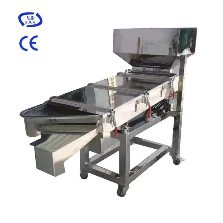 High efficiency stainless steel square Linear vibratory sifter screen pellet vibration separator sieve