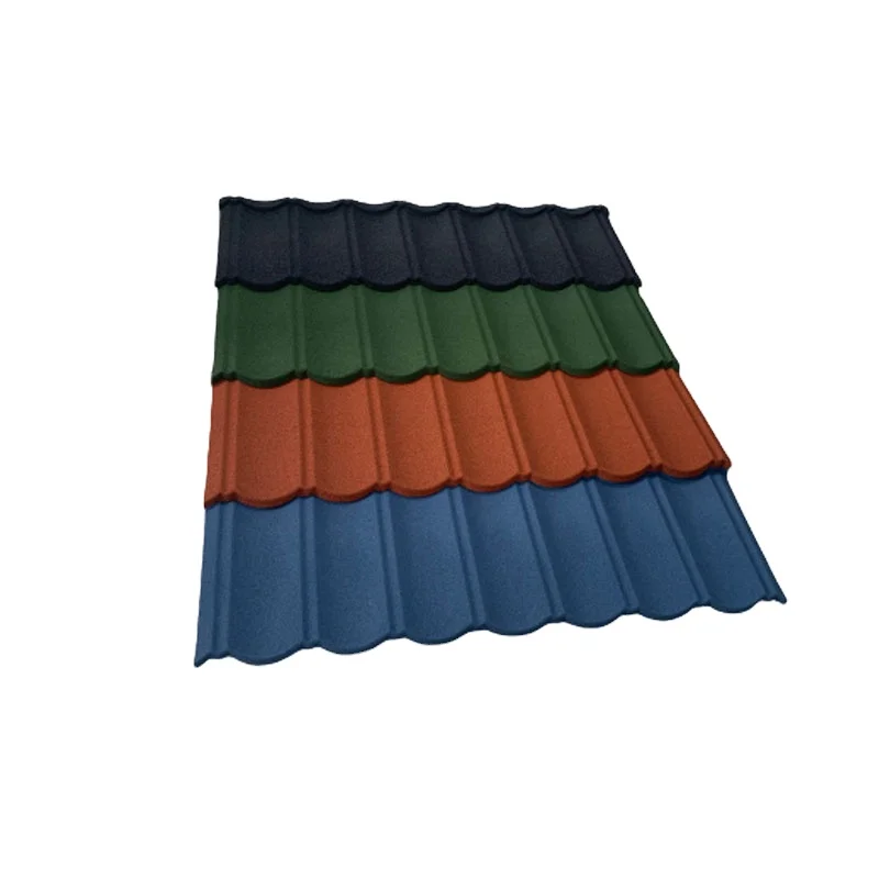 Stone Coated Metal Roofing Tile Alum-zinc Asphalt Shingles With High Performance