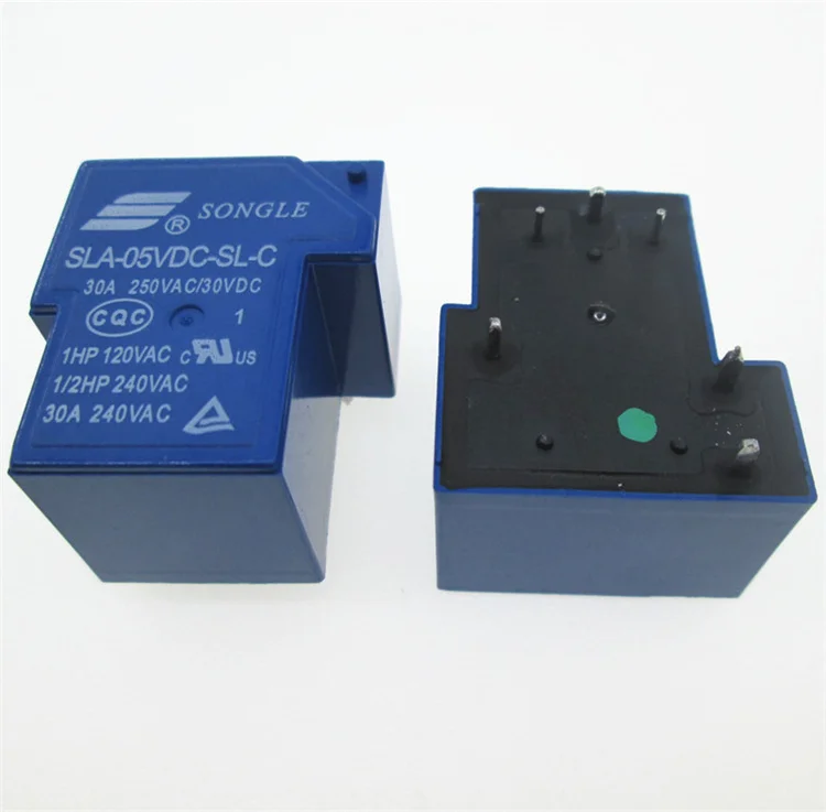 In Stock IC chips SLA-05VDC-SL-C 5V 6Pin PCB Relay 30A T90