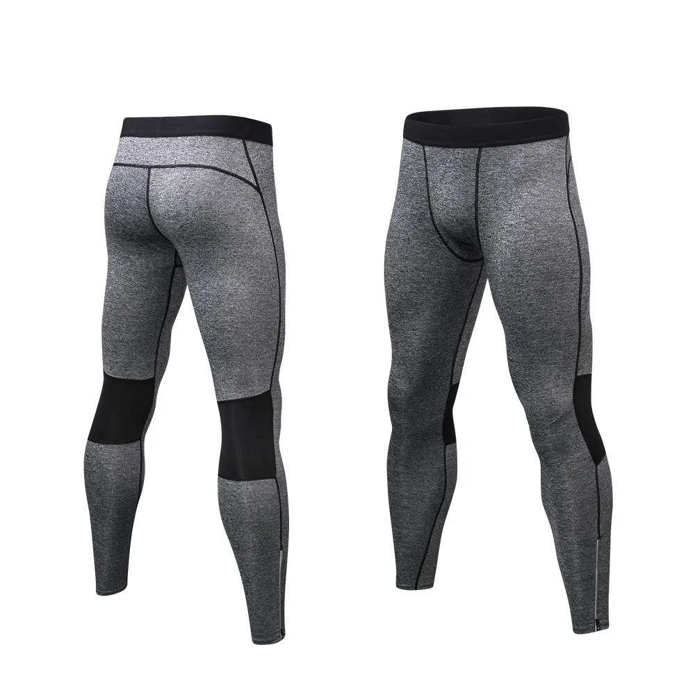 With zipper camo compression high waist boys men golf jogging gym hiking sport sweat yoga jogger track reflective jogger pants