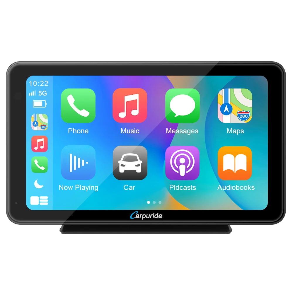 Aux port transmisssion 2w speaker audio format MP3/WMA/AAC/AC3/0GG/FLAC/APE car stereo double din carplay system tablet stereo