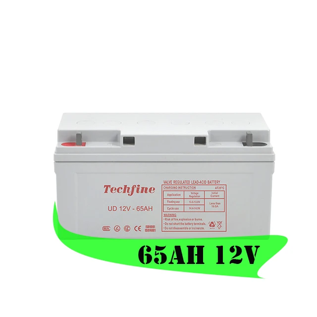12v 65ah battery lead acid Gel solar battery home batteries