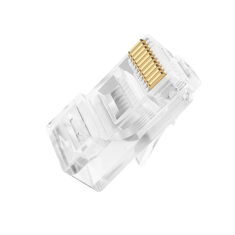 China factory High quality Cate 5 male network connector RJ50 10P10C plug UTP Connector modular Plug (1600408027530)