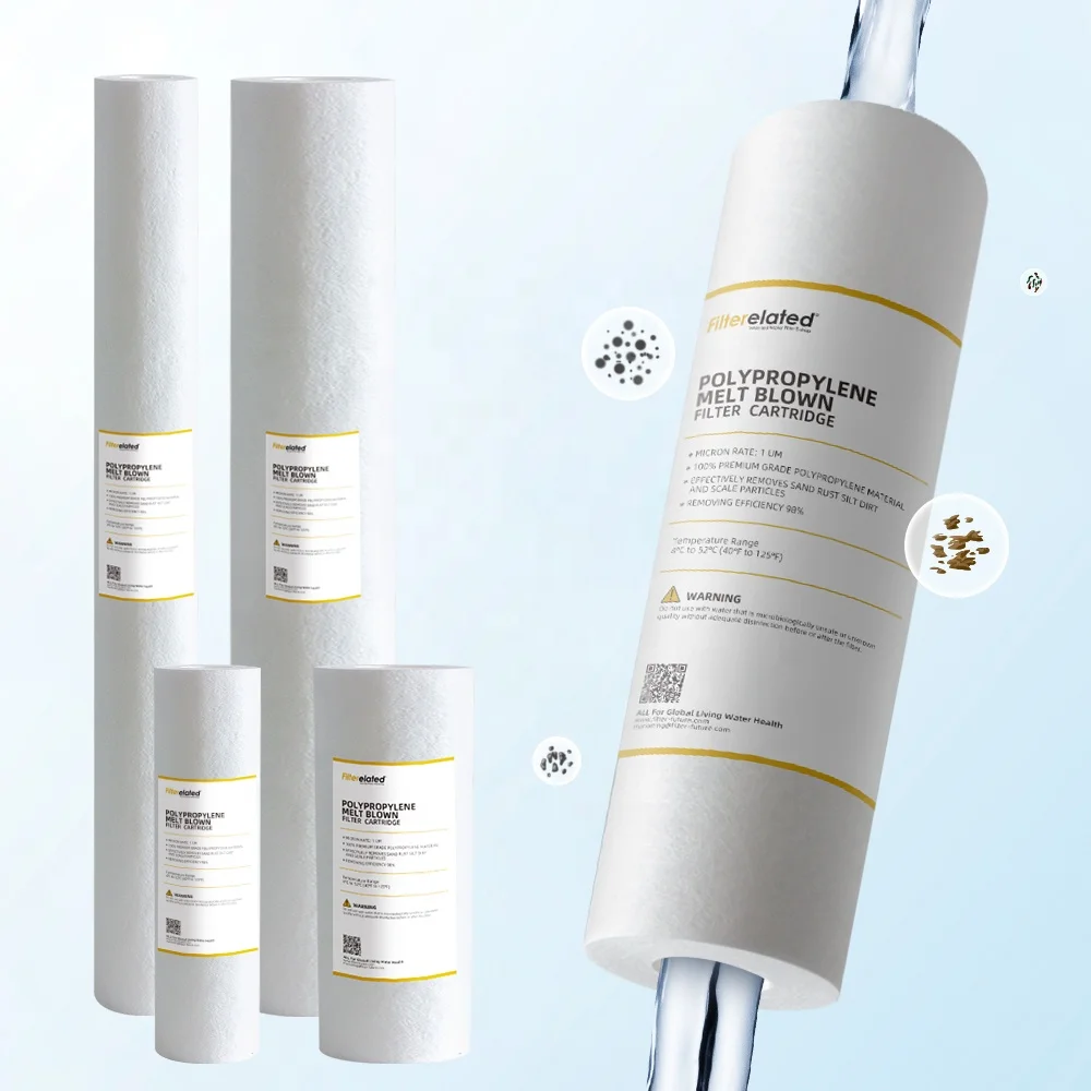 Water Treatment Sediment Cartridge Filter Water Filters System 20 Inch PP Big 45 X 20