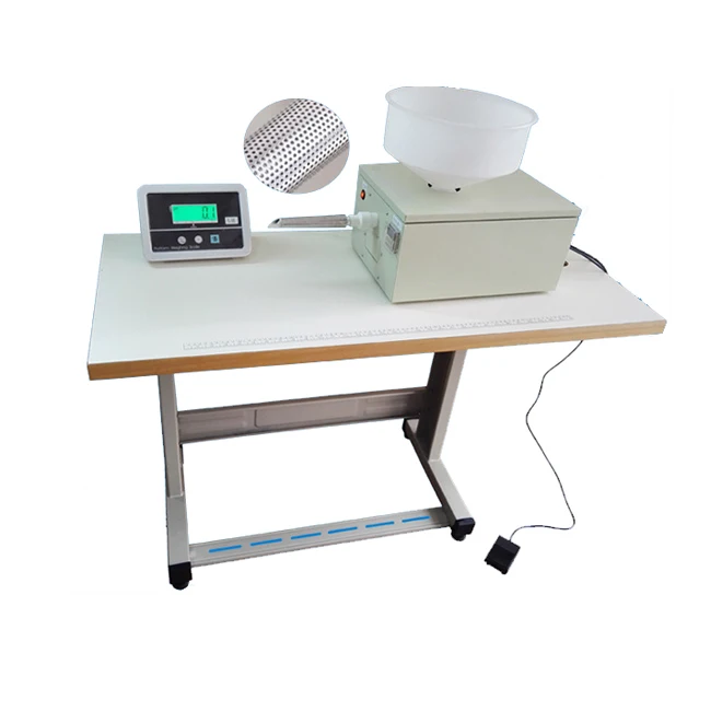 The most practical jacket down filling machine cotton pillow filling machine