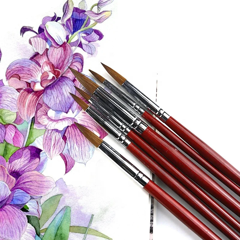 Factory Supply Environment Friendly Watercolor Brush Popular Artist Paint Brush Set