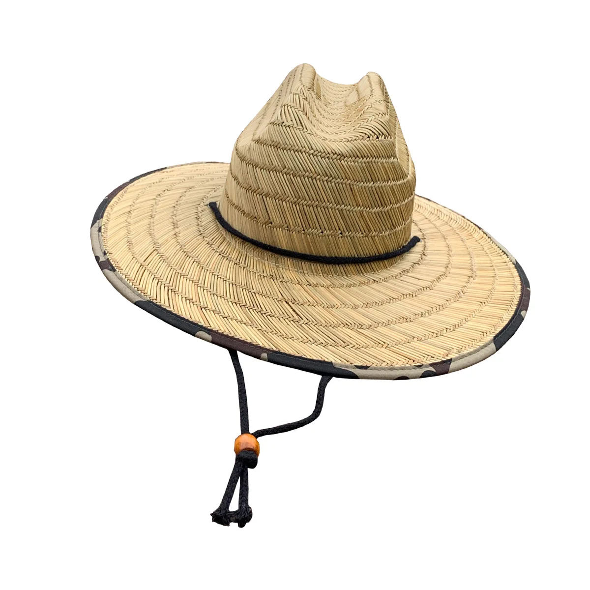 Летняя соломенная шляпа для серфинга Lifeguard, ковбойская шляпа с широкими полями, оптовая продажа, пляжная шляпа от солнца для кемпинга