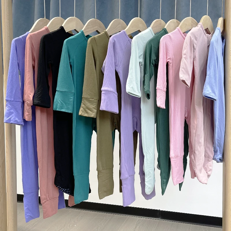 HONGBO Baby Clothes Custom Bamboo Knitted Newborn Baby Customized Printing Romper Infant &Toddlers Jumpsuit Babies cute Clothes