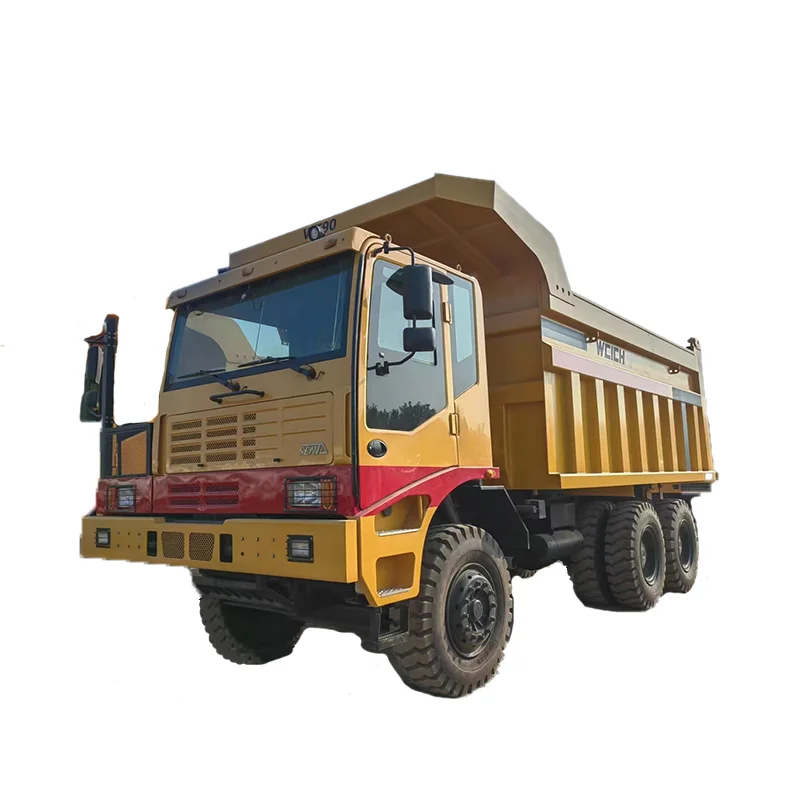 China Mining Equipment 4x2 100 Ton Tipper Heavy Duty Off-road Dumper Mining Truck for Sale