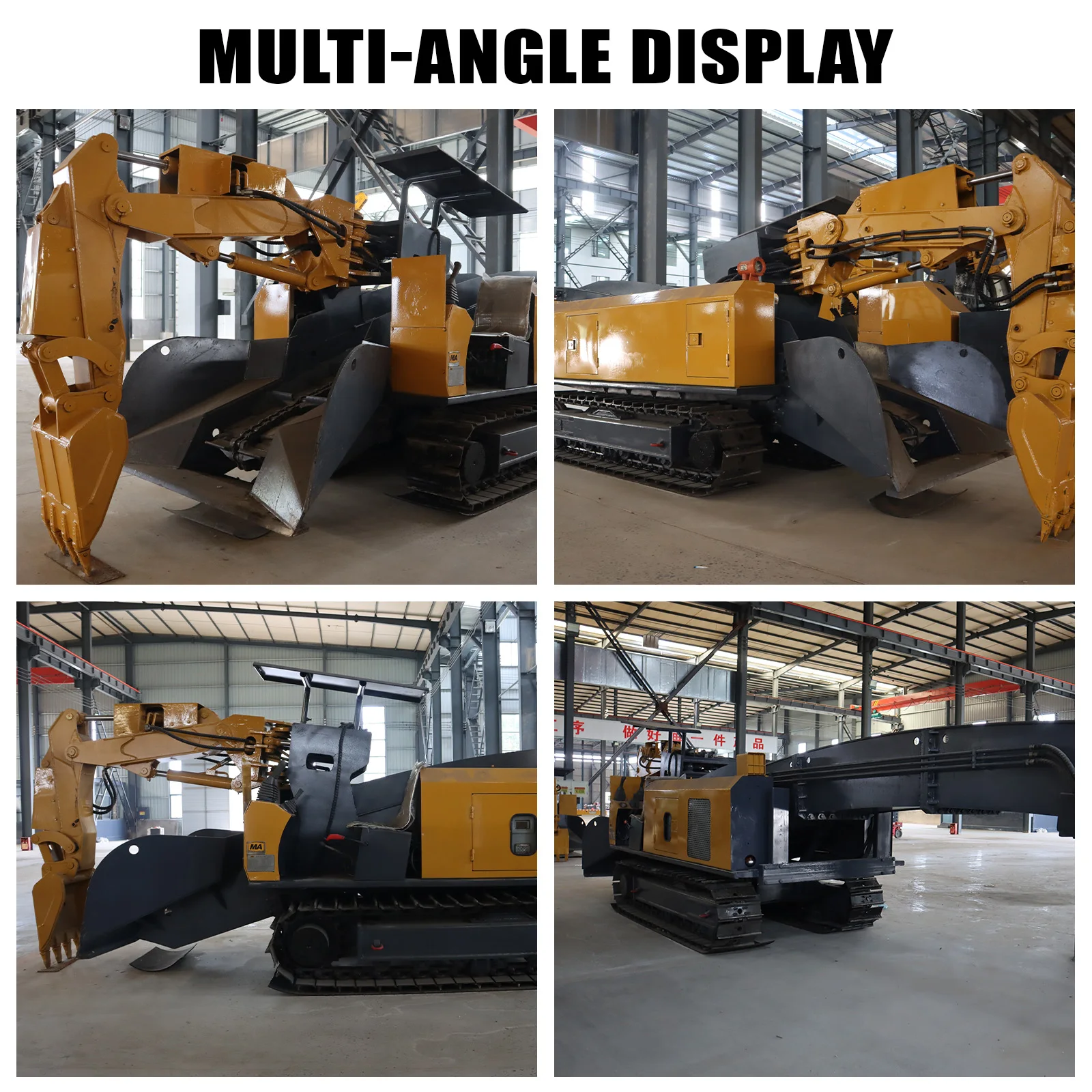 Made in China Tracked Crawler Mucking Loader Continuous Loader  with Scraper or Belt