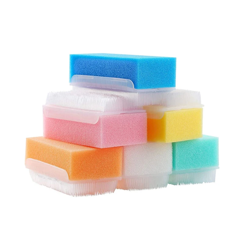 ECO Reusable Sensory Baby Scrubber Brush for Bath Soft Sponge Brush Baby For Scrub Bath Brushes Sponges Scrubbers