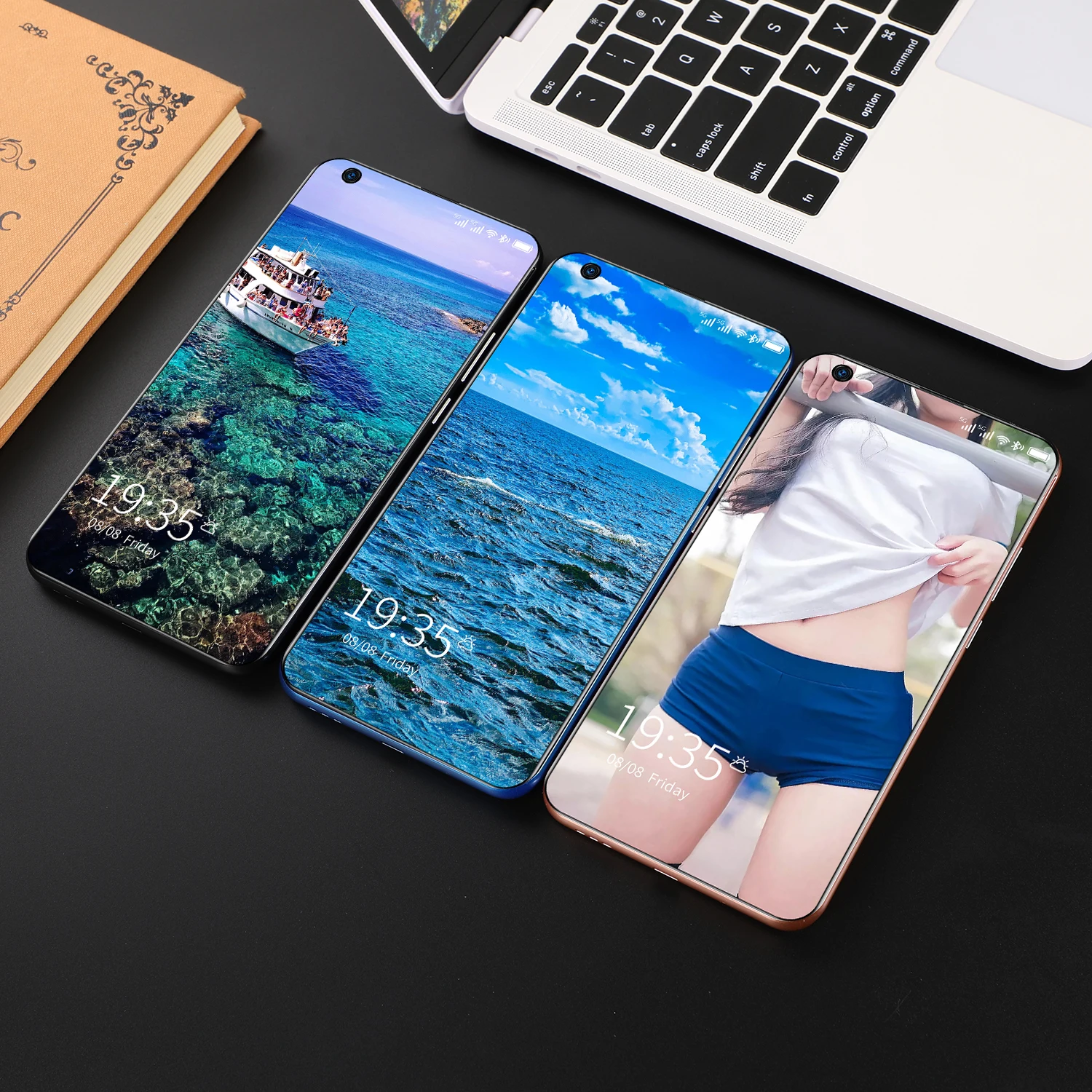 wholeSale phone note 30 Smartphone 10 core 7.5 inch 21MP +48MP mobile phone  16GB + 512GB 1440x3040 Android 10.0  face ID