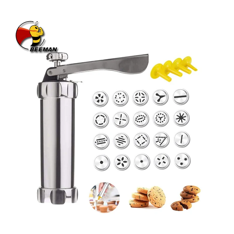 Beeman Household Biscuit Mold Baking Decorating Cake Gun And Butter Decorating Device