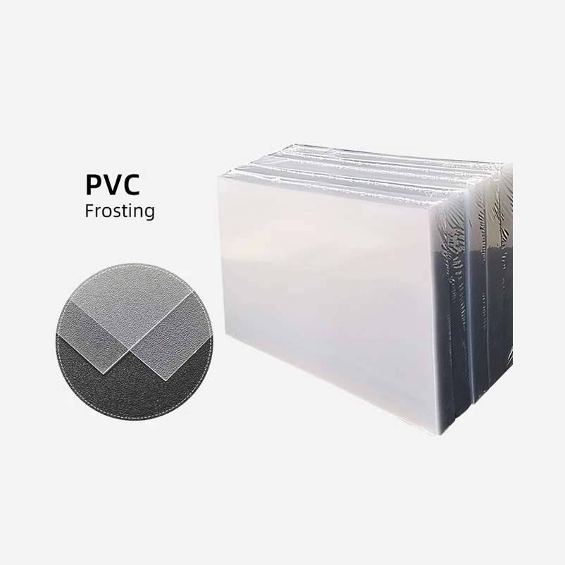 A4 150MIC 100PVC Factory Wholesale pp pet pvc Hard Book Binding Sheet Pvc Binding Cover Paper