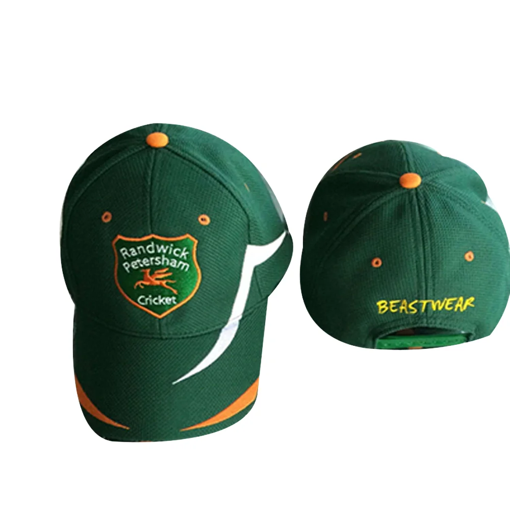 Wholesale Custom Outdoor Sports Man Plain Curved Brim 100% Polyester Quick Dry 6 panel Embroidery Baseball cap,Cricket Hats