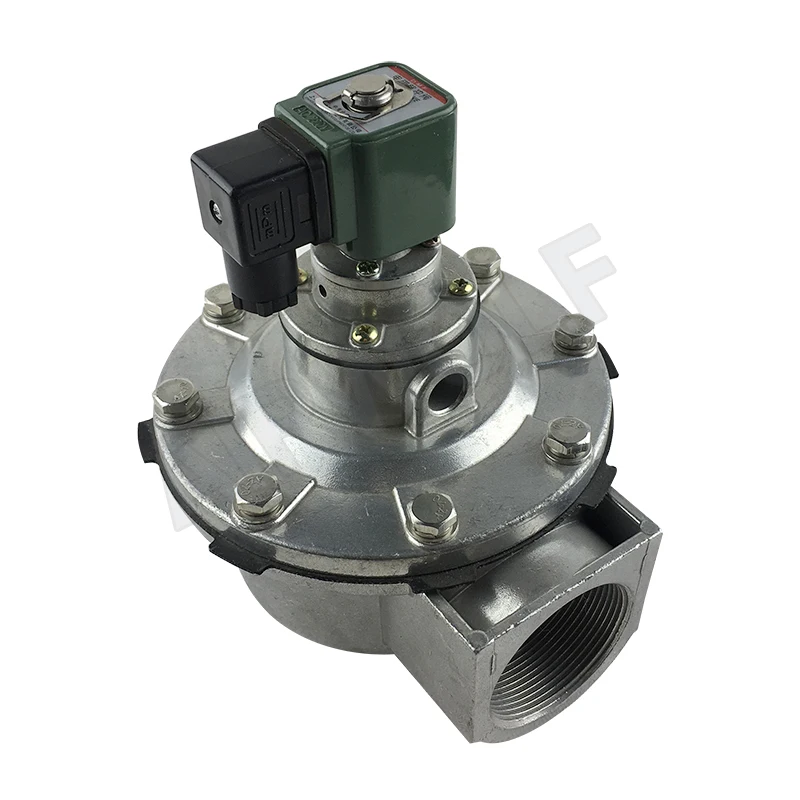 DMF-Z-50S 2' Pulse Valve 24V 110V 220V Right Angle Solenoid Diaphragm Pulse Jet Valve For Dust Collector Bag Filter
