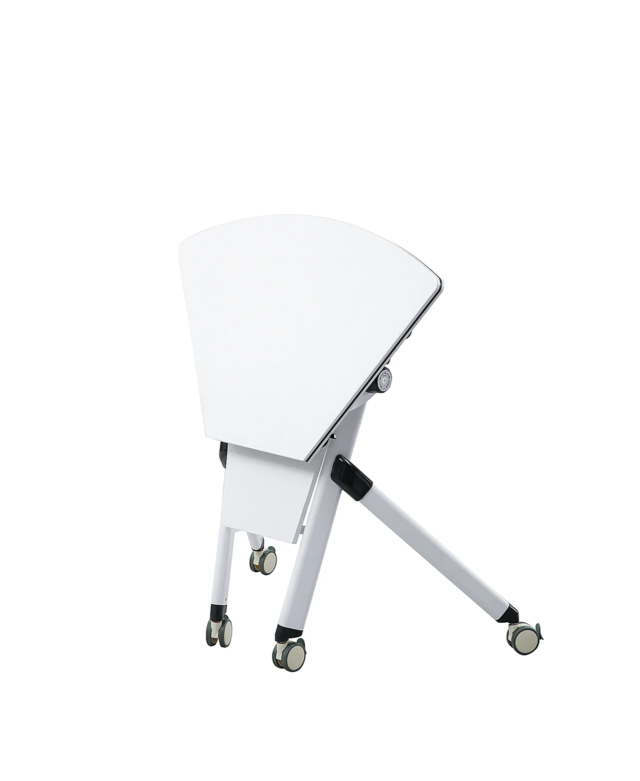 Office Foldable Conference Table Furniture Manufacturers Meeting Training Table Folding Table Desk With Wheels